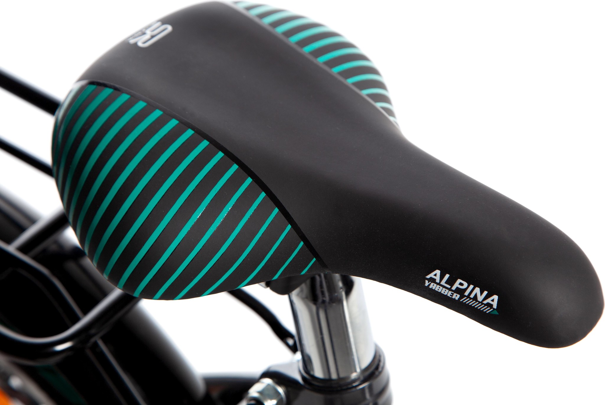 Alpina Yabber jongensfiets 16" Pure White - Industrial Black 4+