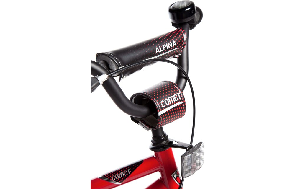 Alpina Comet jongensfiets 12" Flame Red 3+