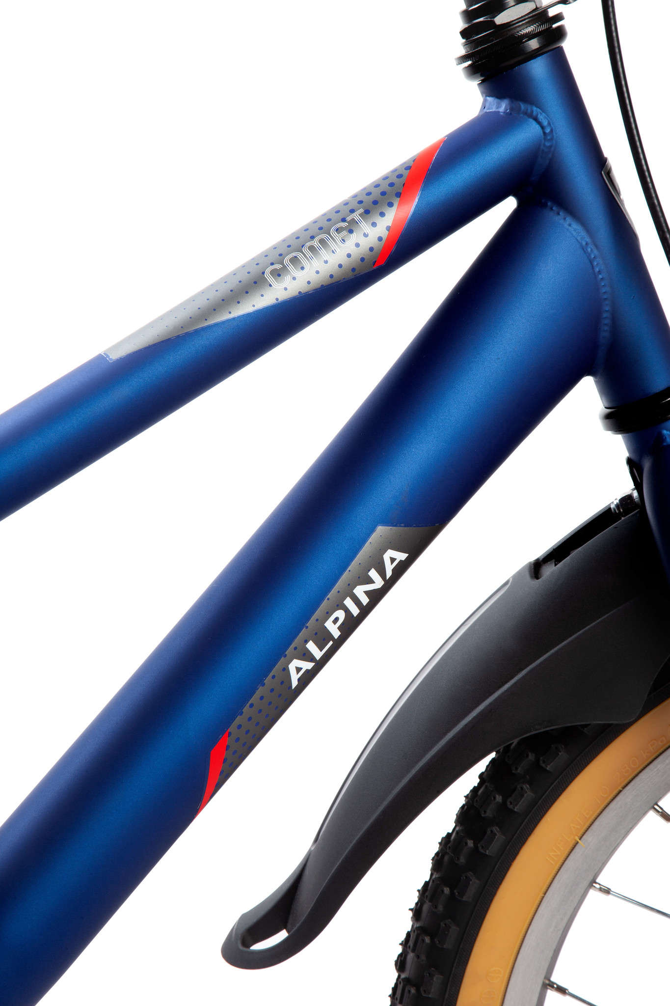 Alpina Comet jongensfiets 20" Deep Blue Matt 6+