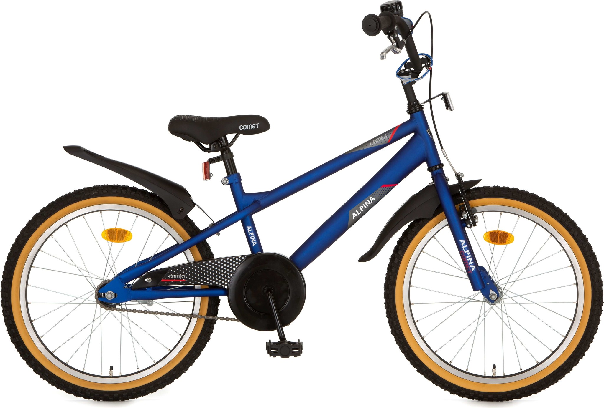 Alpina Comet jongensfiets 20" Deep Blue Matt 6+