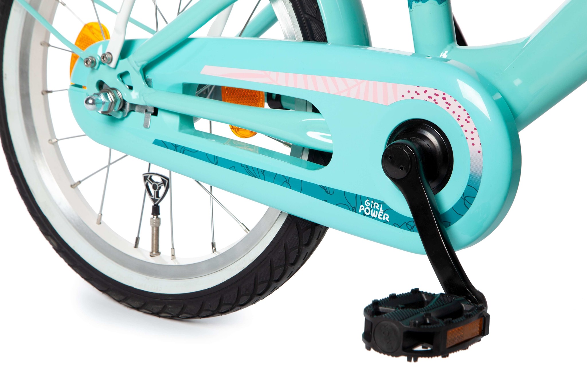 Alpina Girlpower 16" Meisjesfiets Mint Green 4+