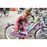 Alpina Girlpower 20" meisjesfiets Vivid Purple Matt 6+