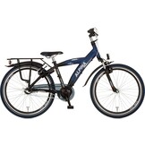 Alpina Yabber jongensfiets 26" 3-speed Jet Black - Sporty Blue 10+