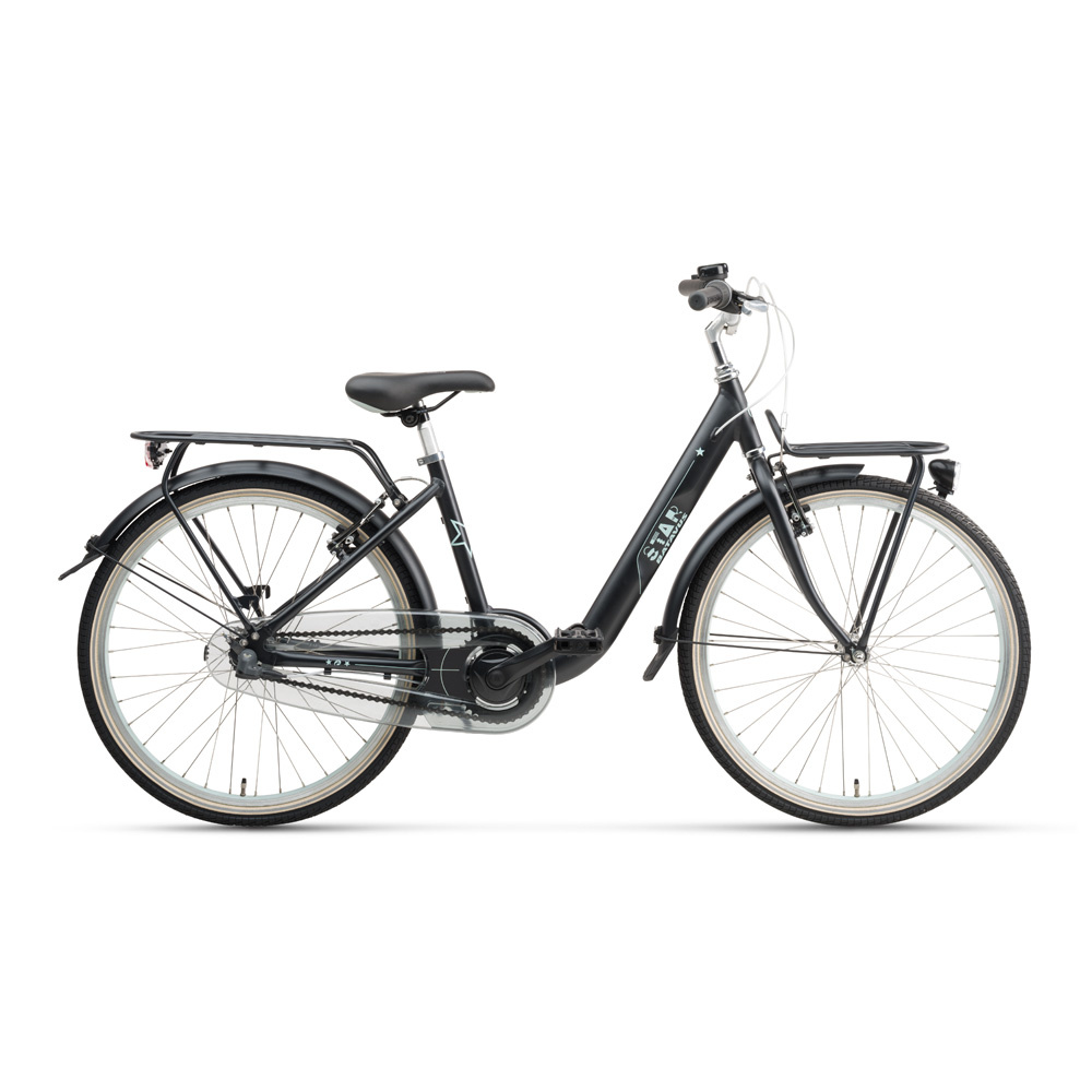 Batavus Star 26" 3-speed meisjesfiets GrijsMat 10+