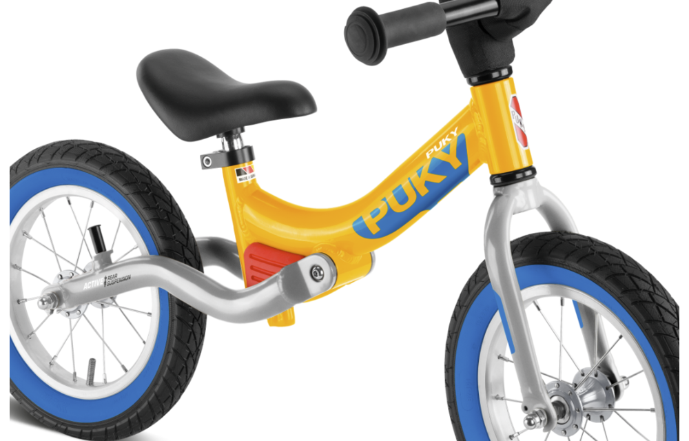 Puky LR Ride loopfiets met luchtbanden Orange-Blauw 3+