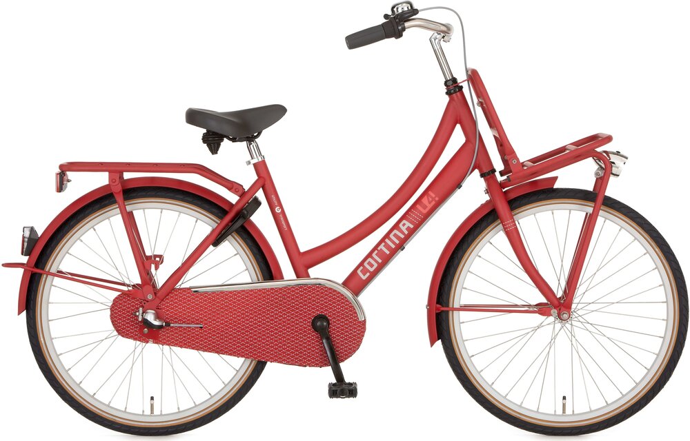 Cortina U4 Transport Mini meisjesfiets 26" 3-speed Denim True Red matt 10+