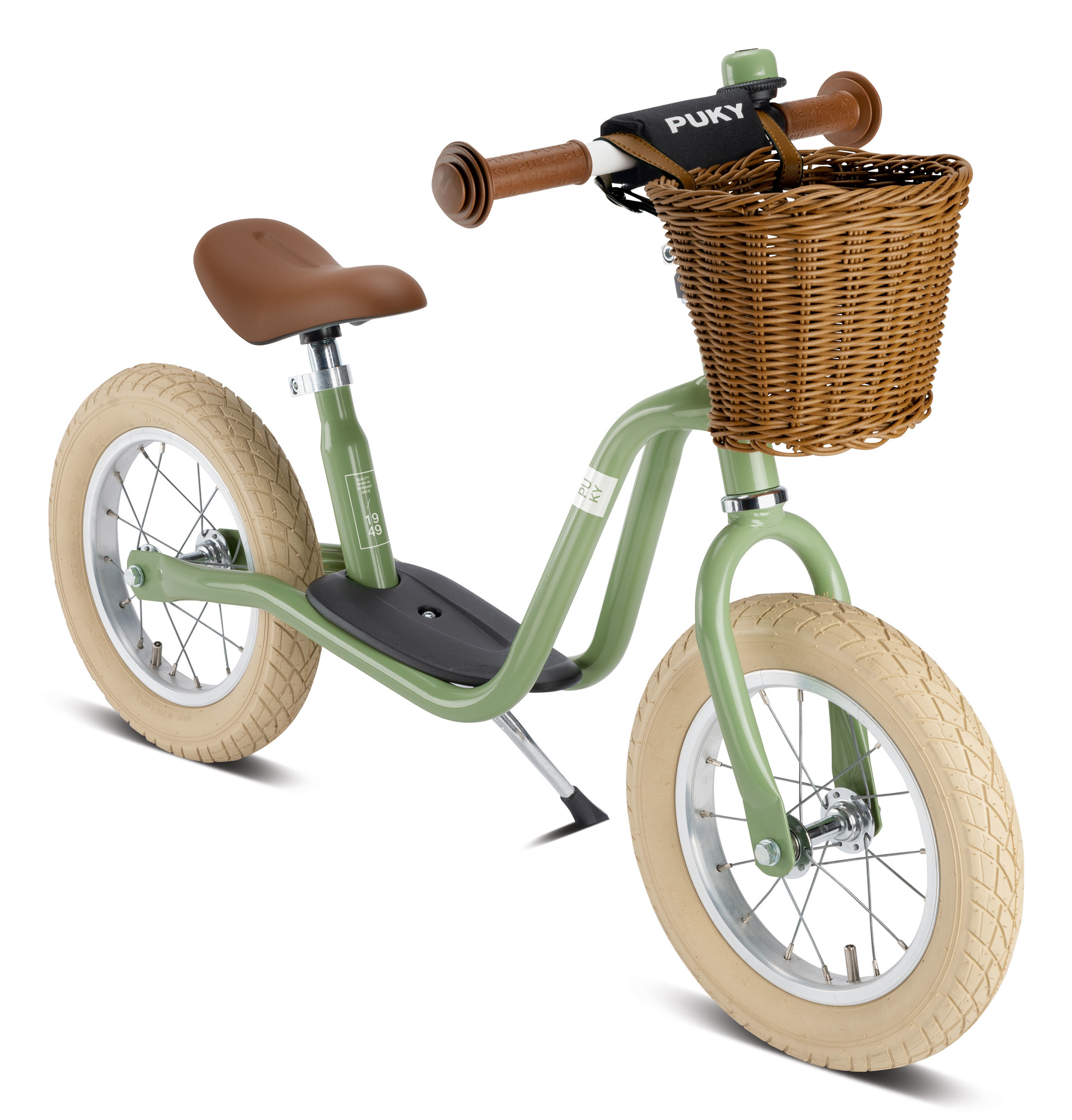 Puky loopfiets XL CLASSIC vintage groen 3+