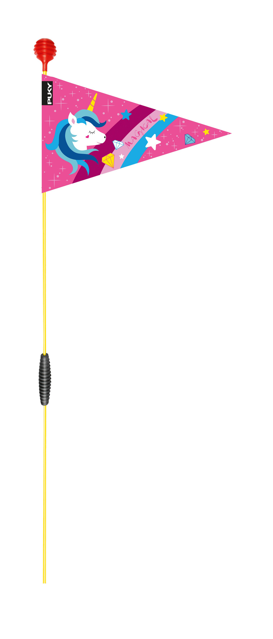 Puky veiligheidsvlag inklapbaar roze SW3