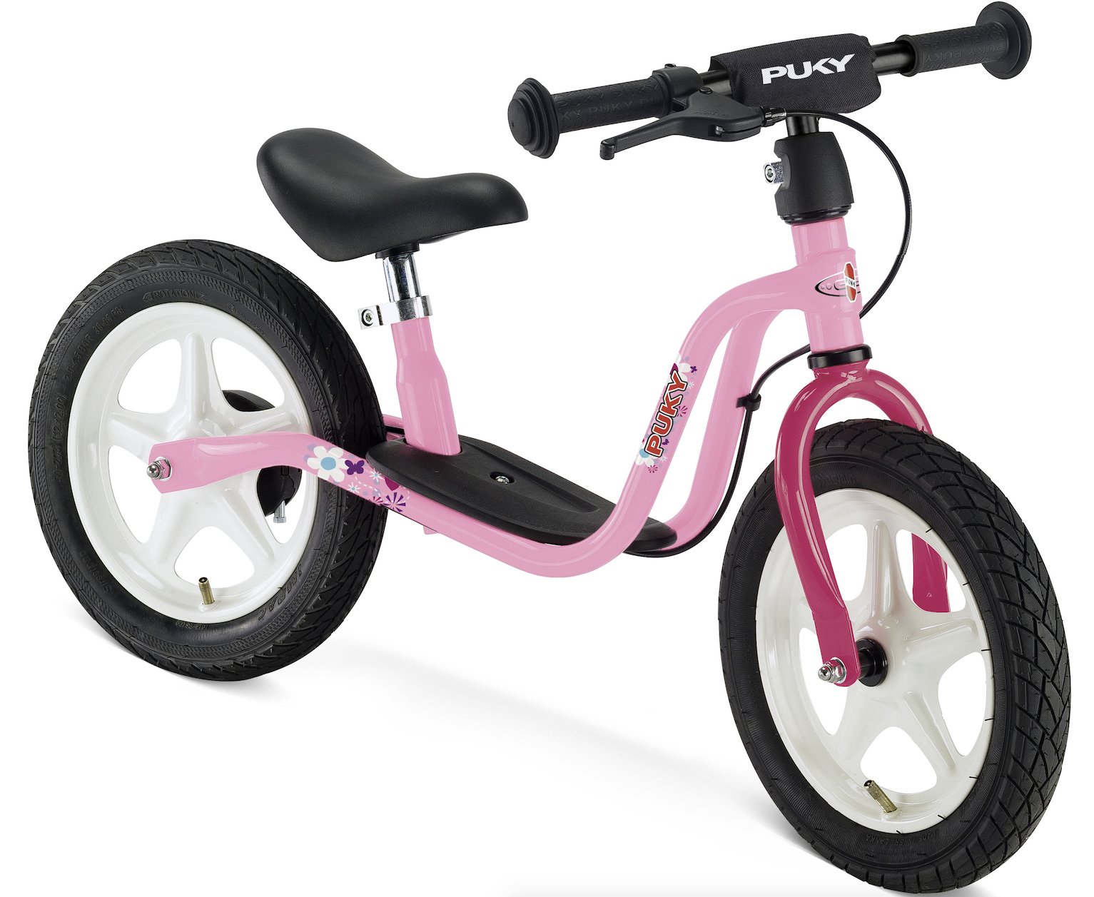 Puky loopfiets met handrem pink 2,5+