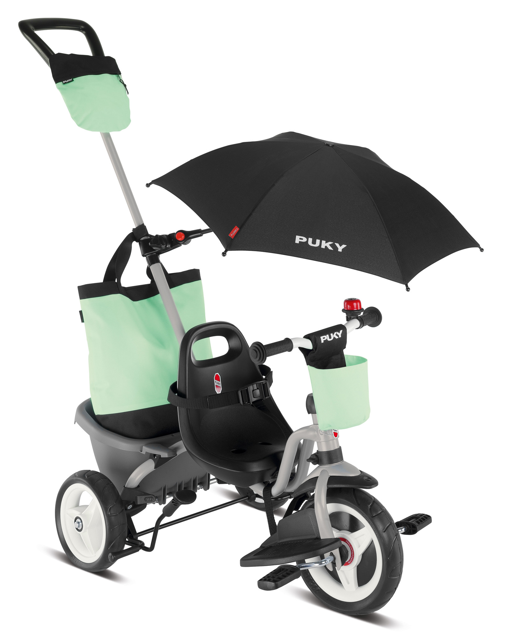 Puky driewieler Ceety Comfort 4 in 1 grijs 1,5+
