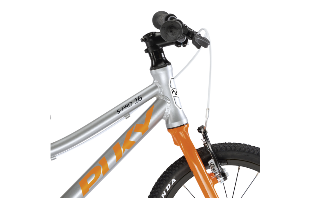 Puky 16" Alu S-PRO zilver-oranje 4+
