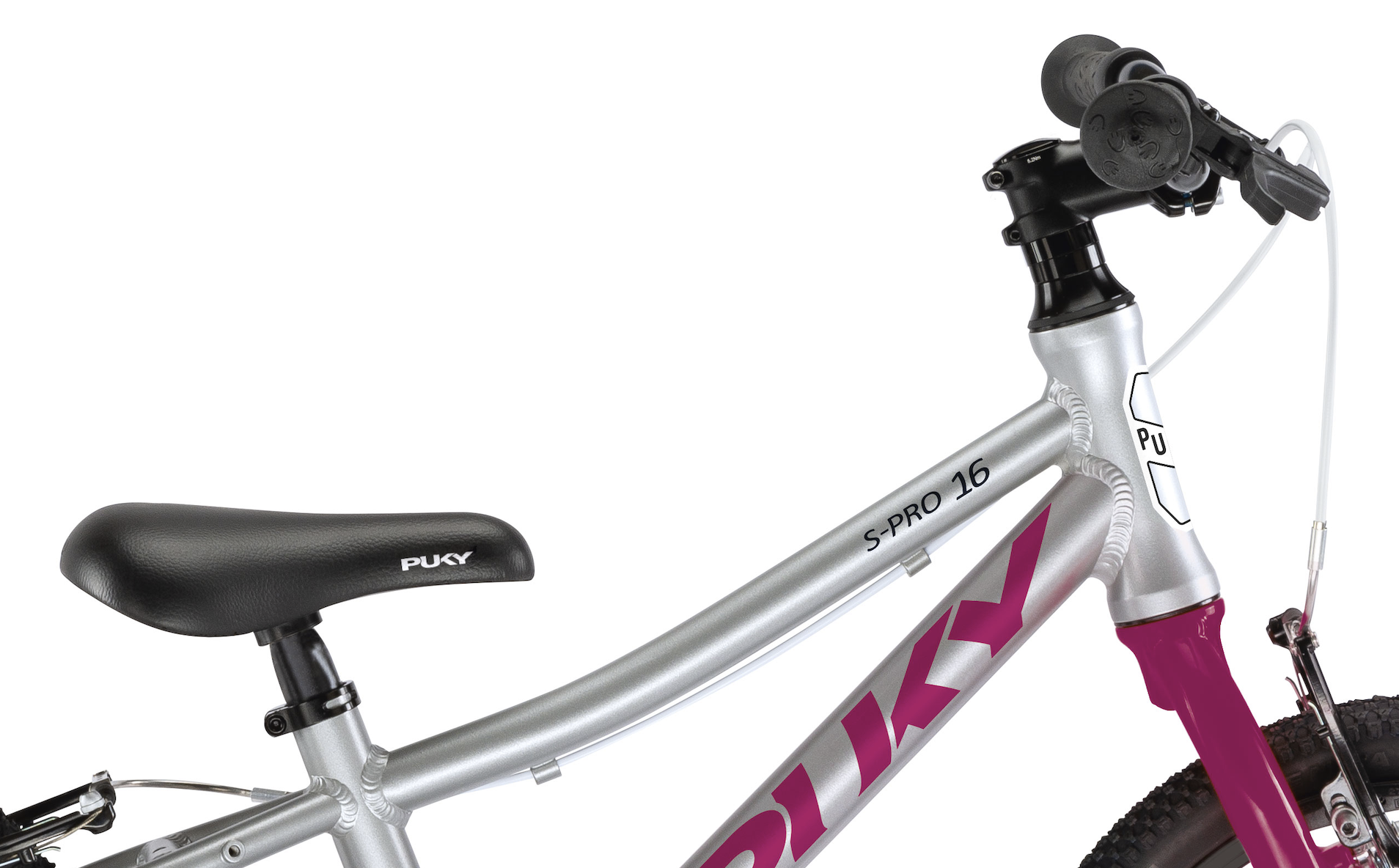Puky 16" Alu LS-PRO zilver-berry 4+