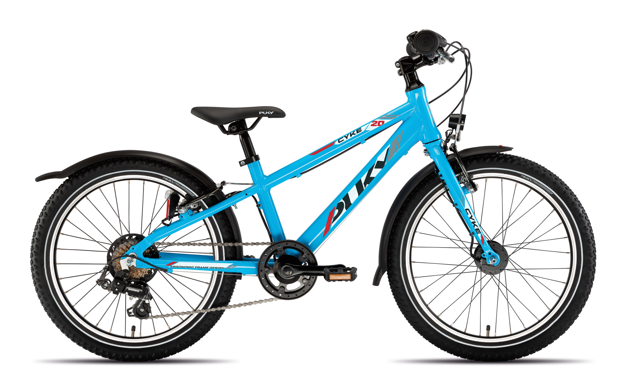 Puky CYKE Active 20" 7-versnelling blauw 6+