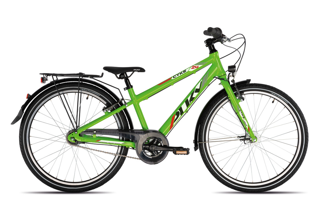 Puky CYKE ALU Light 24" 7-speed kiwi-groen 8+
