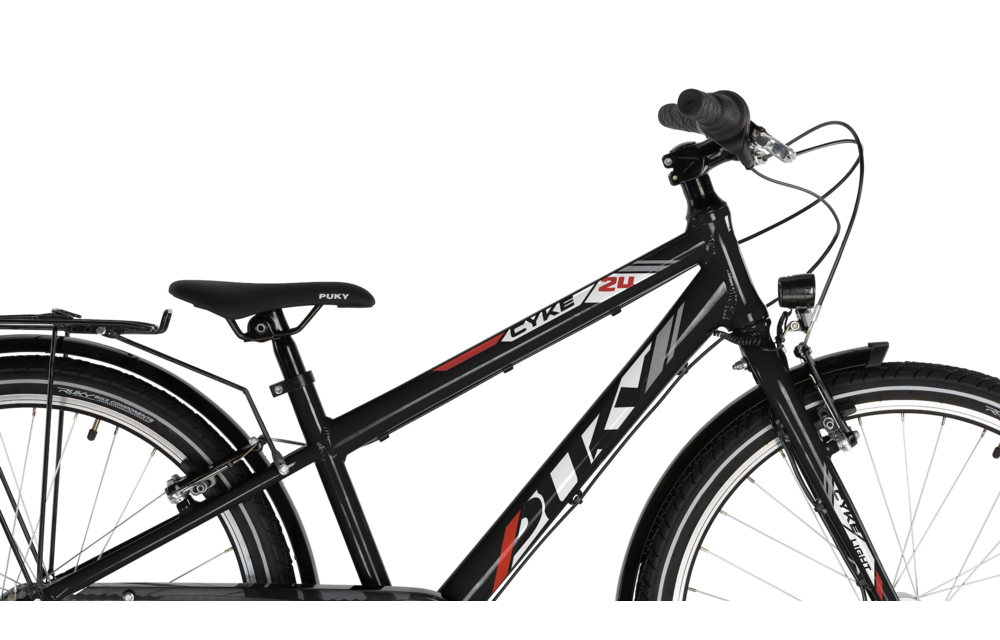 Puky CYKE ALU Light 24" 3-speed zwart 8+