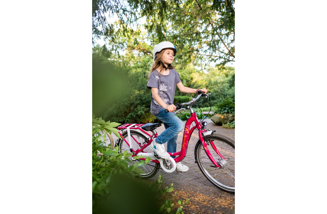Puky Skyride ALU Light 24" 3 speed Berry 8+