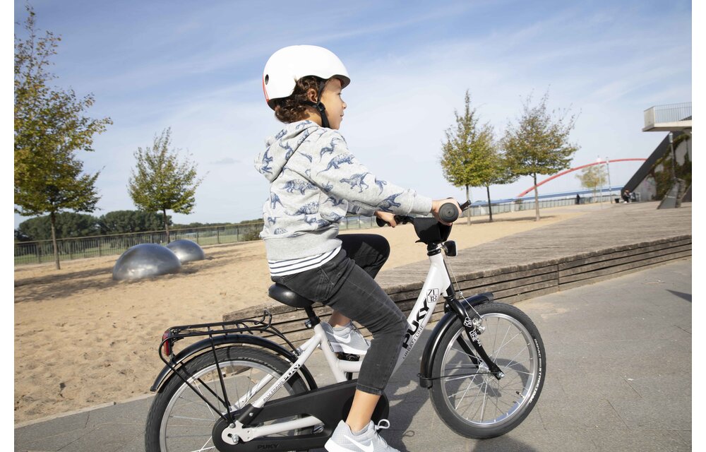 Puky 18" kinderfiets grijs 4+