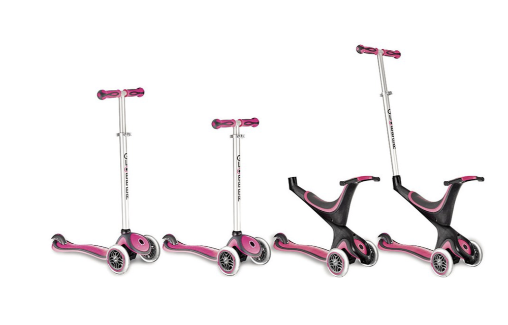 Globber Evo Comfort 5 in 1 Pink 2+