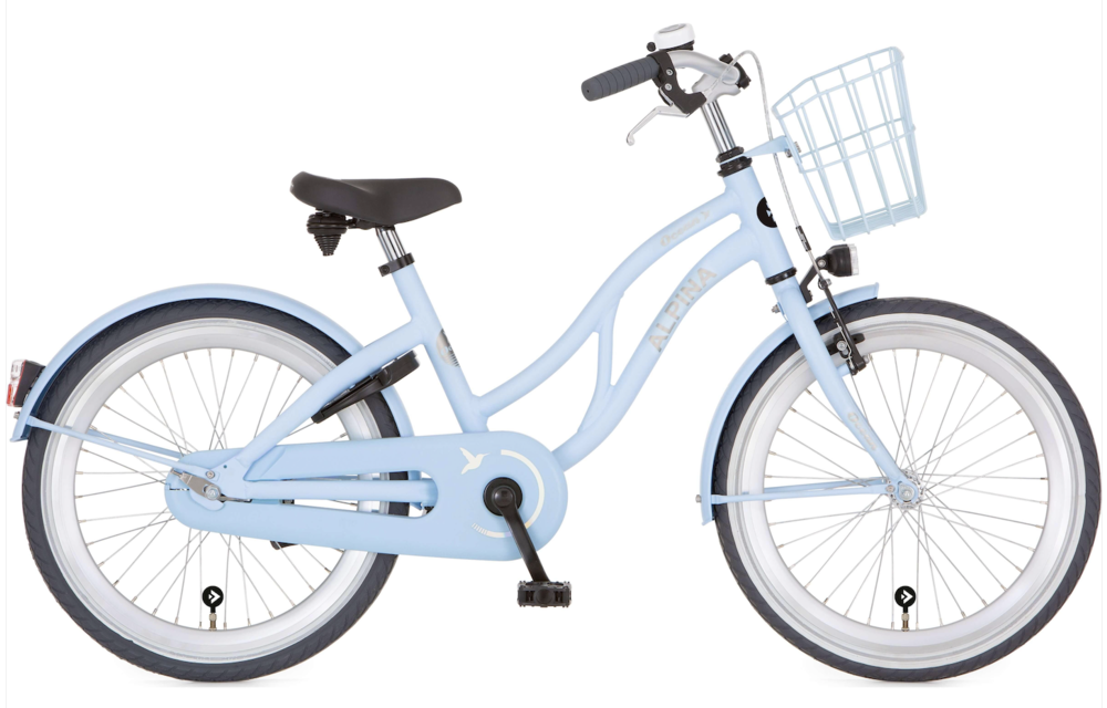 Alpina Ocean 20" Meisjesfiets Ice Blue Matt 6+