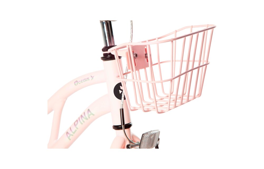 Alpina Ocean 16" Meisjesfiets Pastel Pink Matt 4+