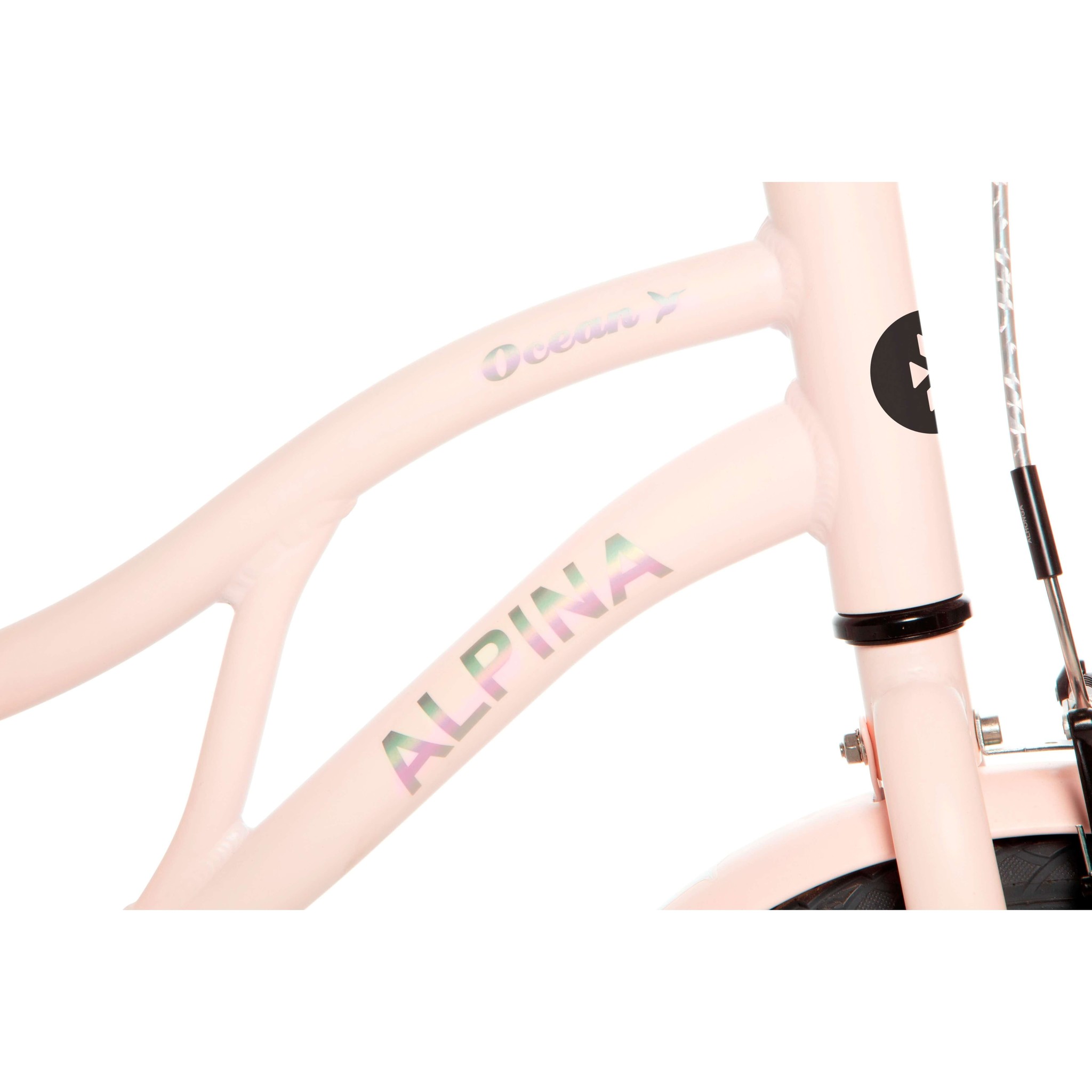 Alpina Ocean 18" Meisjesfiets Pastel Pink Matt 5+