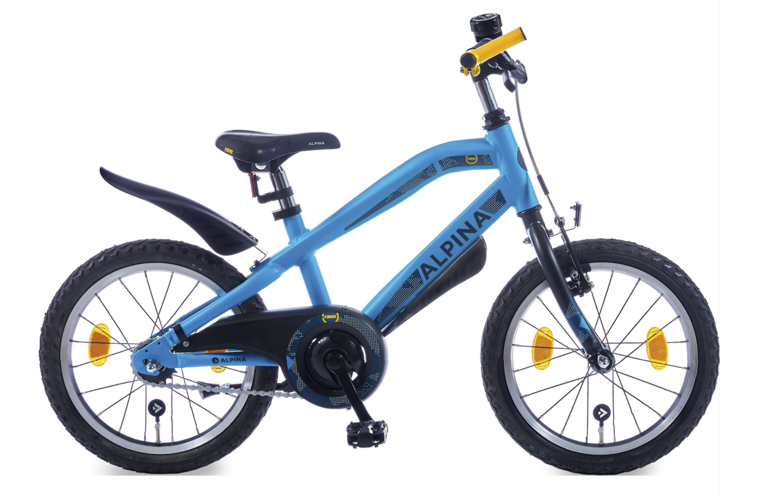 Alpina Trial jongensfiets 18" Active Blue Matt 5+