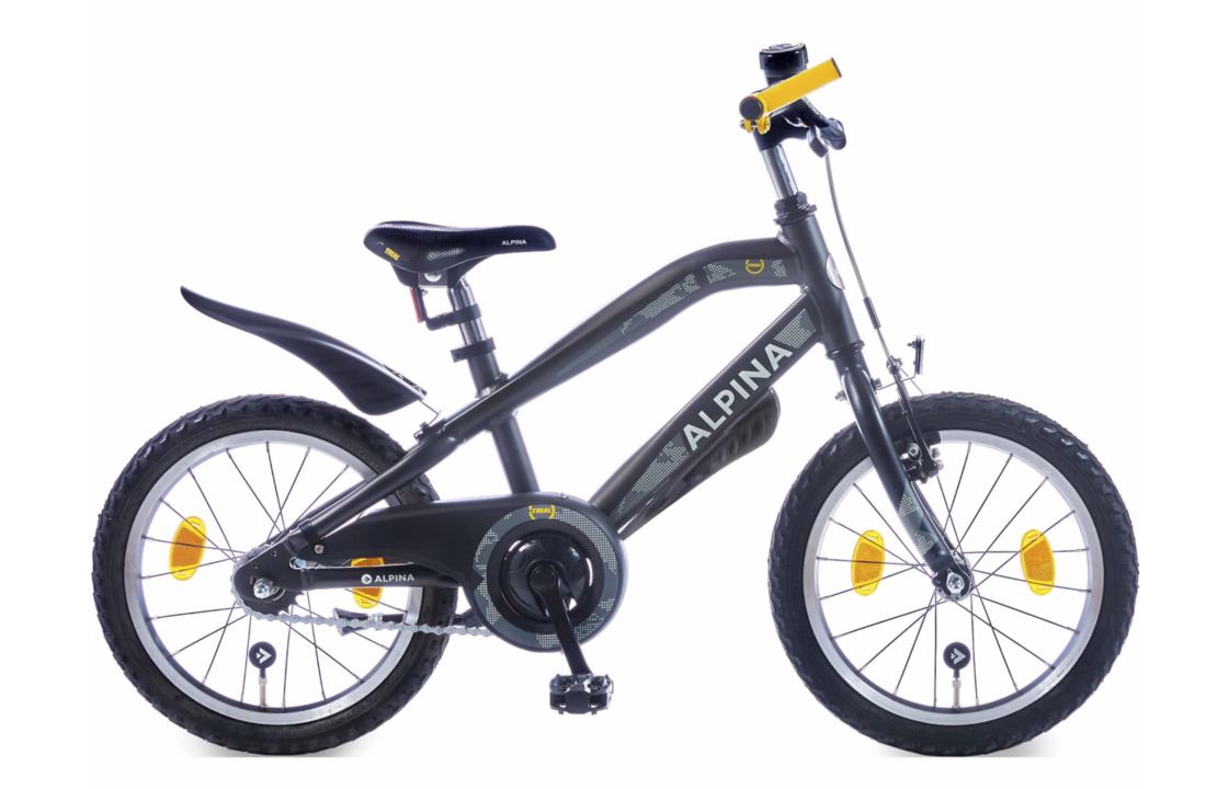Alpina Trial jongensfiets 18" Space Black Matt 5+