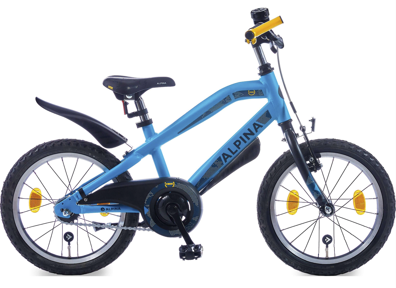 Alpina Trial jongensfiets 16" Active Blue Matt 4+