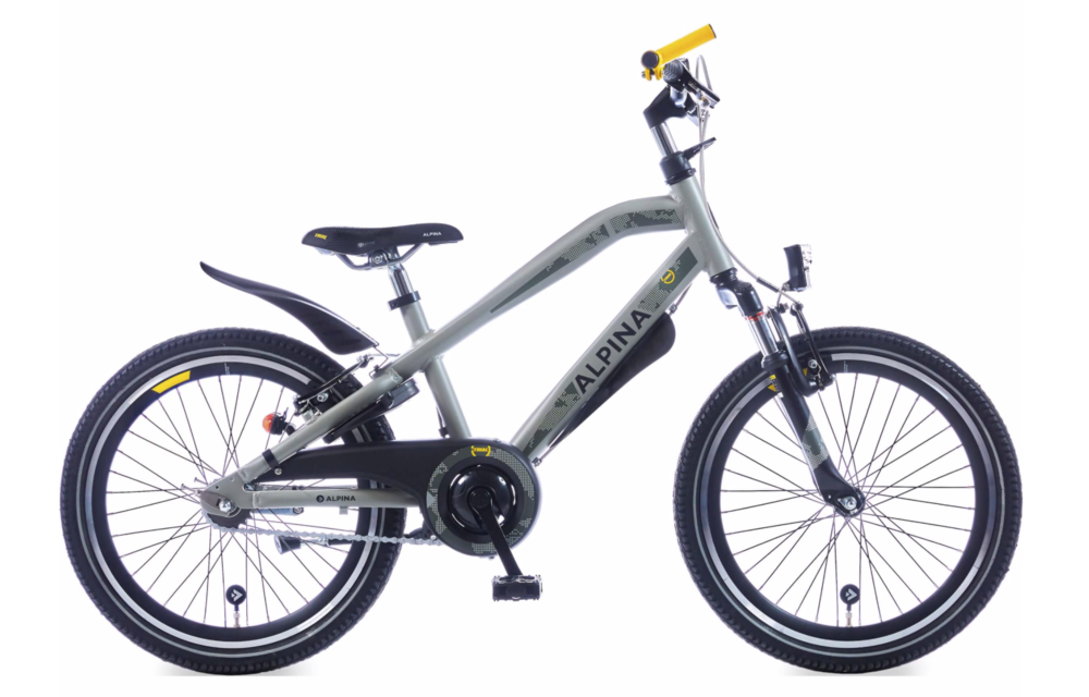Alpina Trial jongensfiets 20" Desert Grey Matt 6+