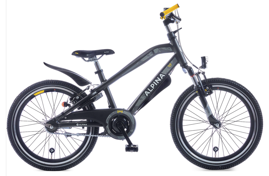 Alpina Trial jongensfiets 22" Space Black Matt 6+