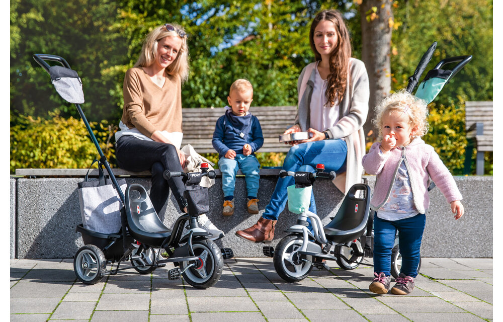 Puky driewieler Ceety Comfort 4 in 1 zwart 1,5+