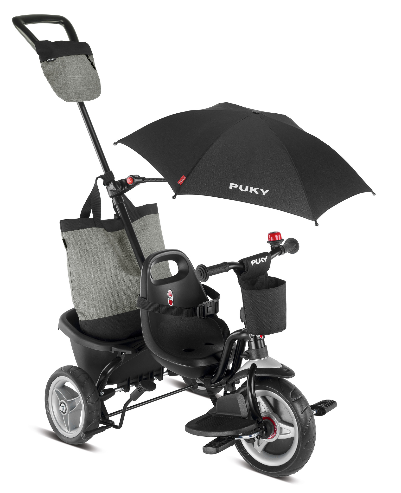 Puky driewieler Ceety Comfort 4 in 1 zwart 1,5+