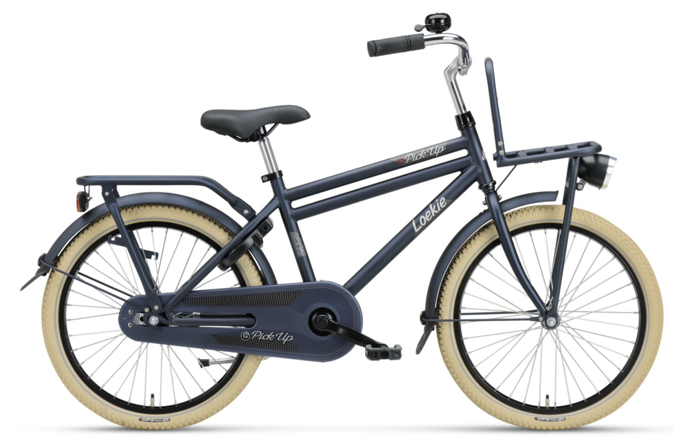 Loekie Pick Up jongensfiets 20" Regatta blauw 6+