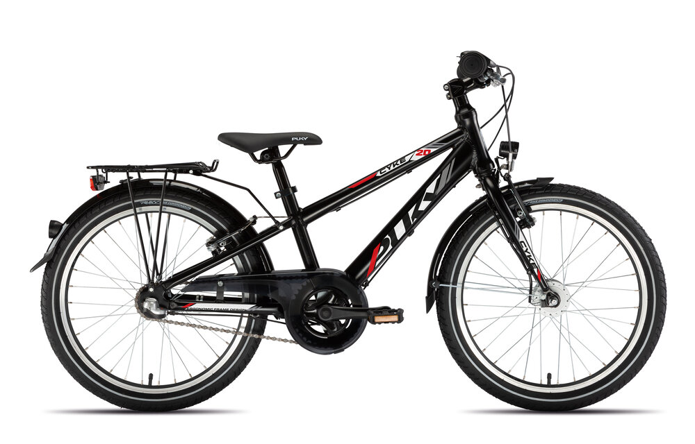 Puky CYKE 20" 3-versnelling zwart 6+