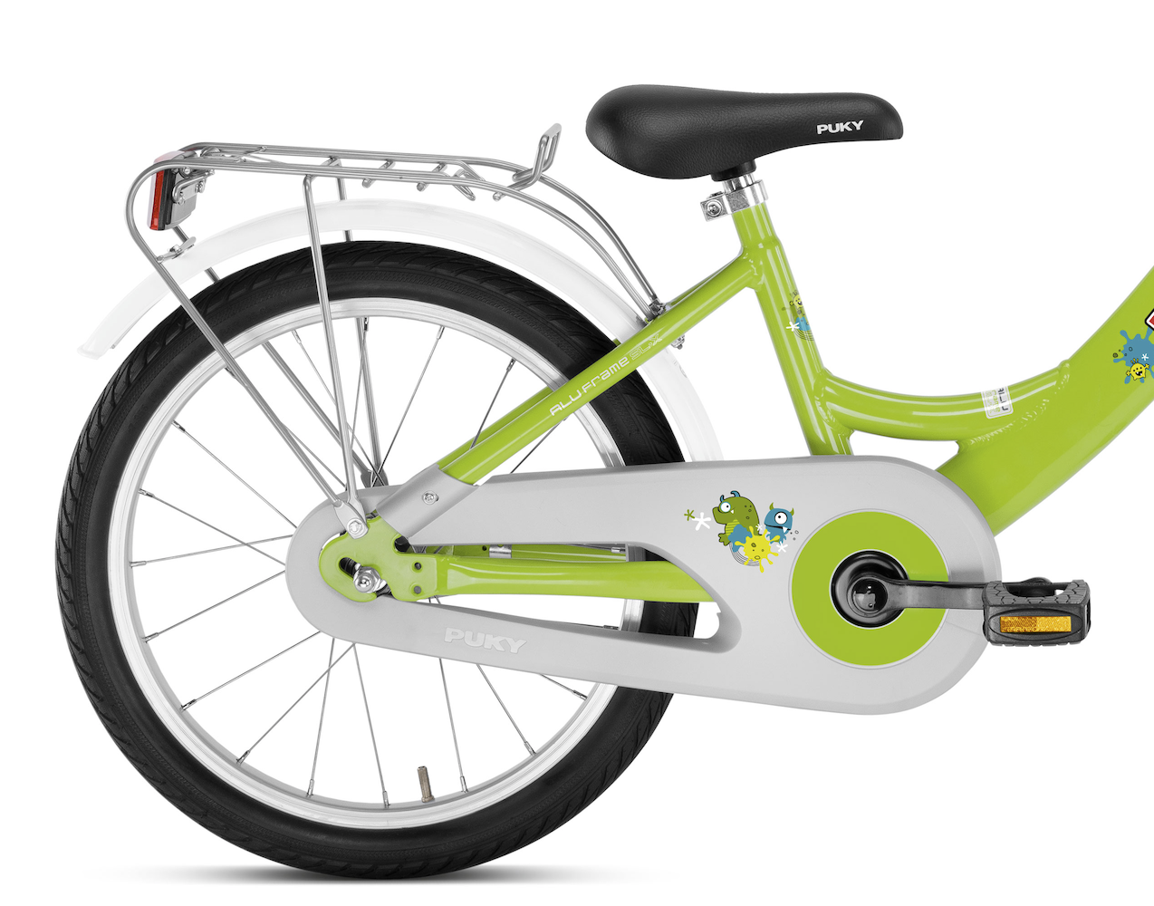 Gereserveerd - Puky 18" kinderfiets Kiwi groen 4+