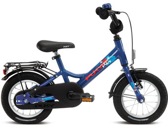 Puky 12" YOUKE aluminium blauw 3+