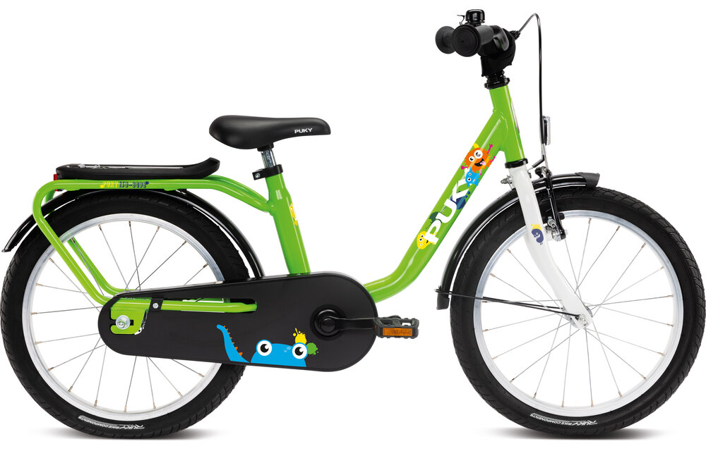 Puky 18" Steel kinderfiets kiwi-wit 4+