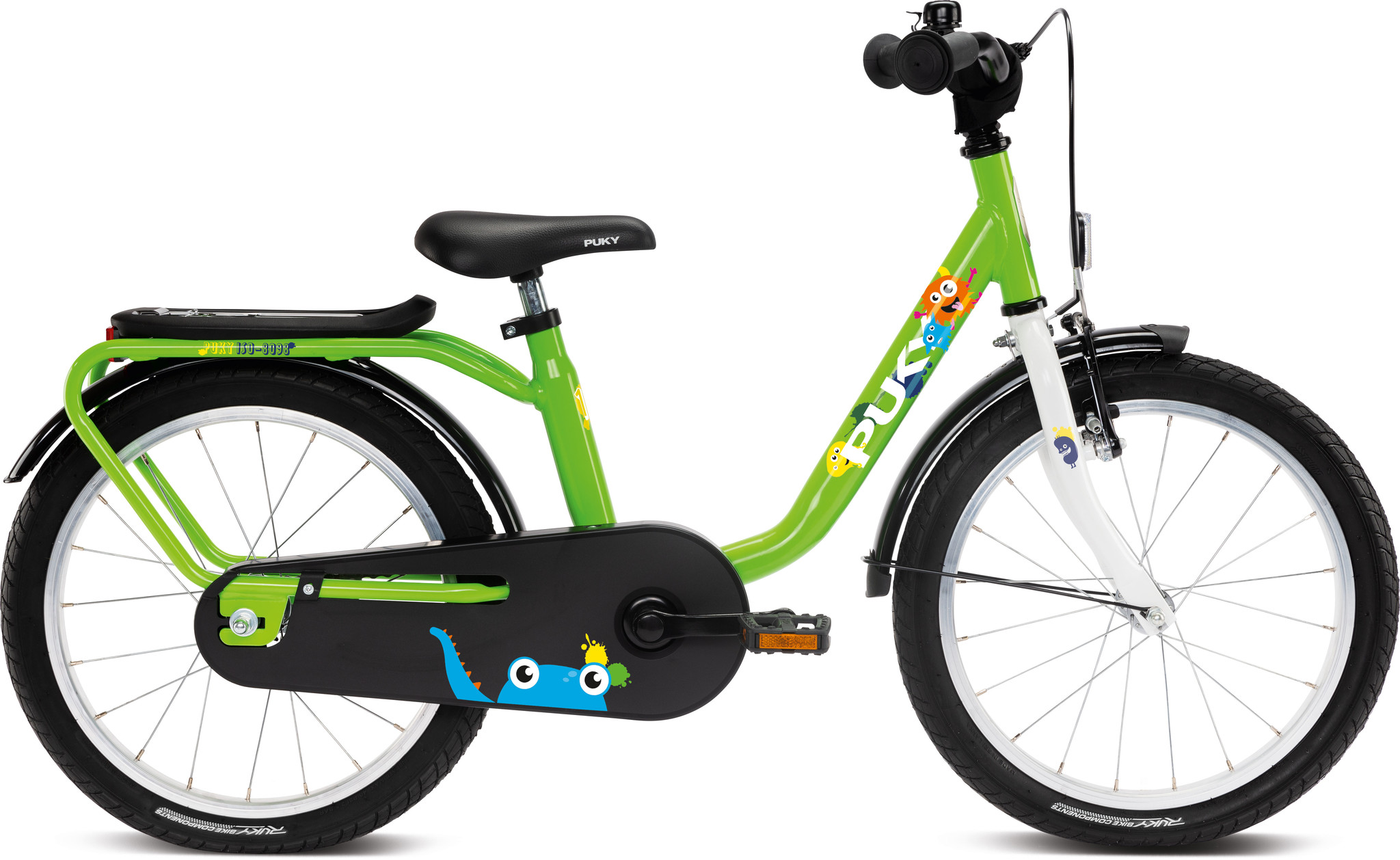 Puky 18" Steel kinderfiets kiwi-wit 4+