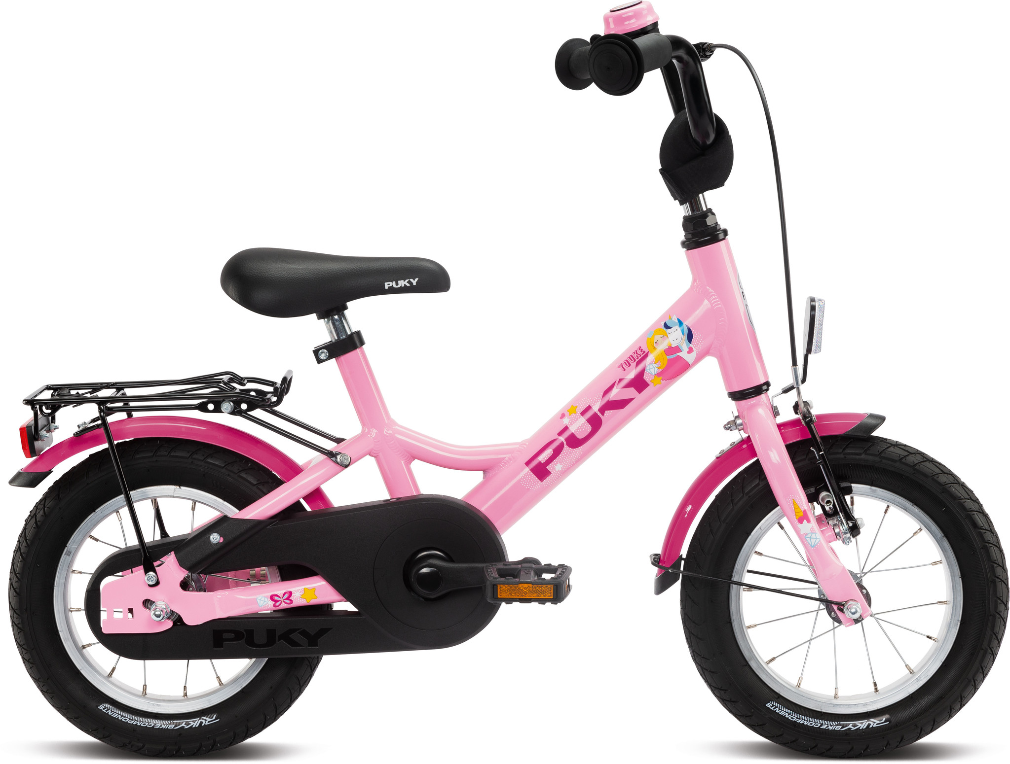Puky 12" YOUKE aluminium roze 3+