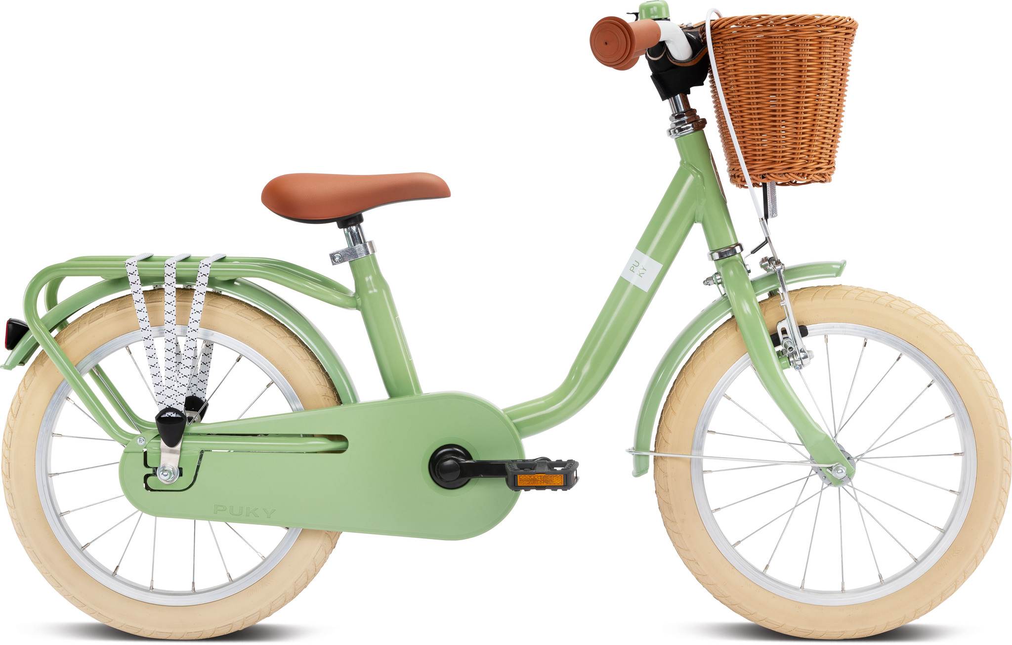 Puky 16" Steel Classic retro groen 4+