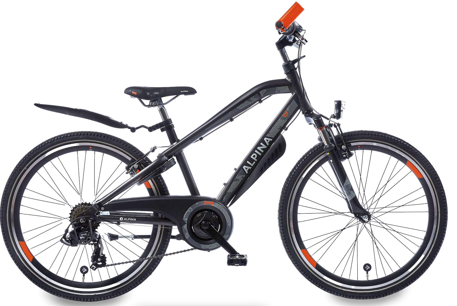 Alpina Trial Sport 26" 7 versnellingen Space Black Matt 10+