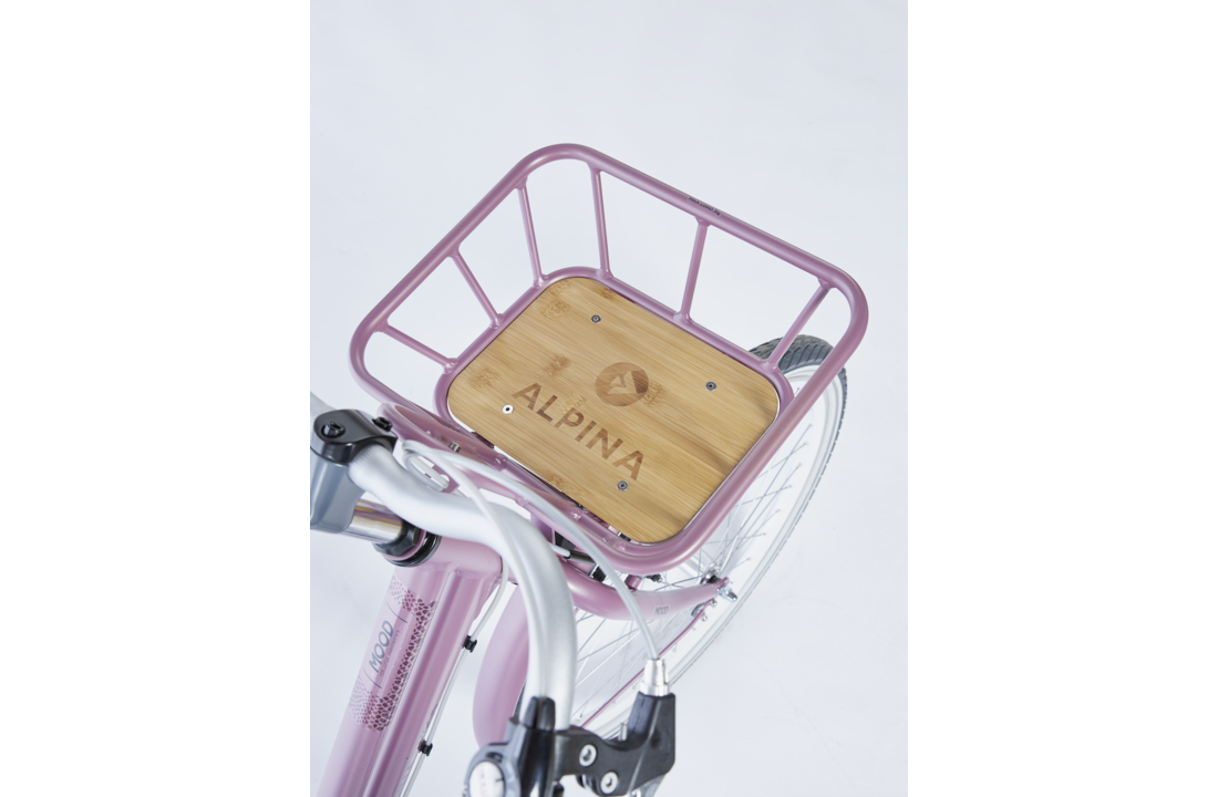 Alpina Mood meisjesfiets 24" 3 versnellingen Dark Mauve Matt 8+