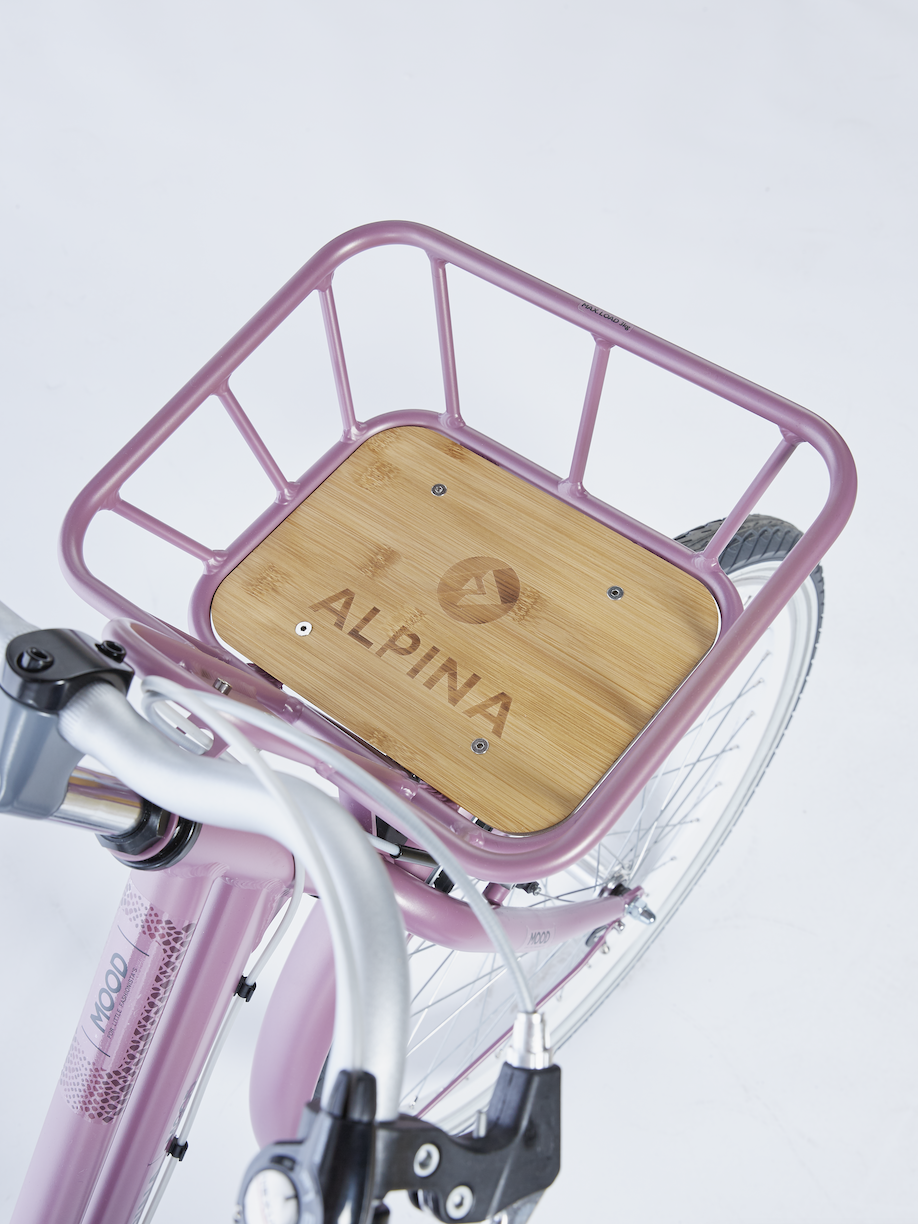 Alpina Mood meisjesfiets 24" 3 versnellingen Dark Mauve Matt 8+