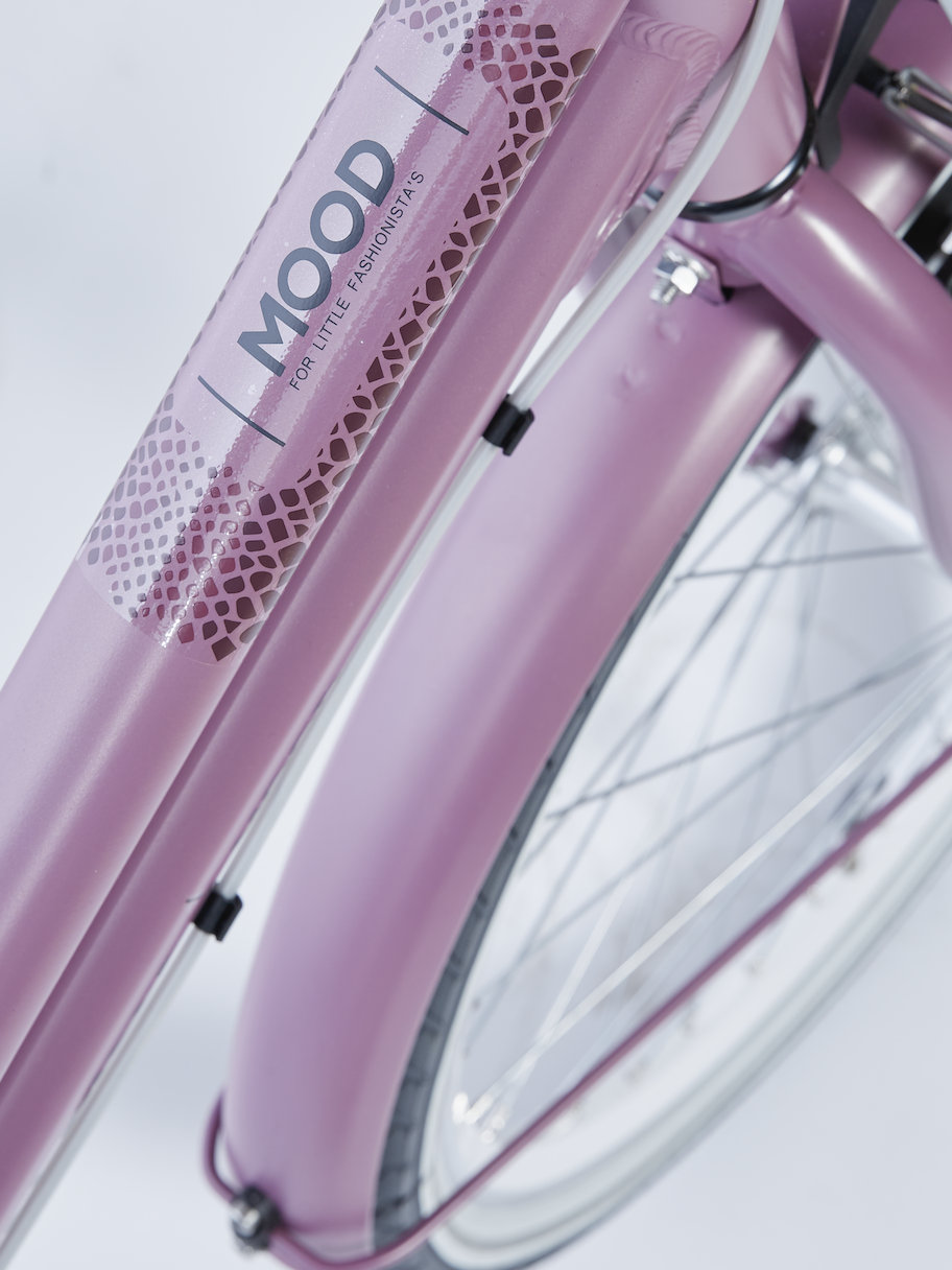 Alpina Mood meisjesfiets 24" 3 versnellingen Dark Mauve Matt 8+