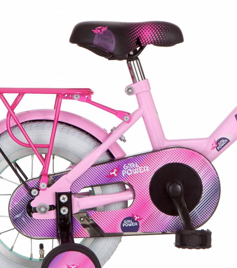 Showroom model - Alpina Girlpower 12" Meisjesfiets Sparkle Pink 3+
