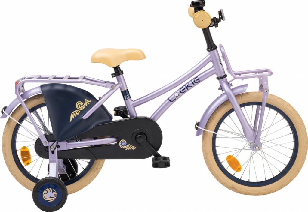 Showroom model - Loekie Country Tour 16" meisjesfiets Purple Matte 4+