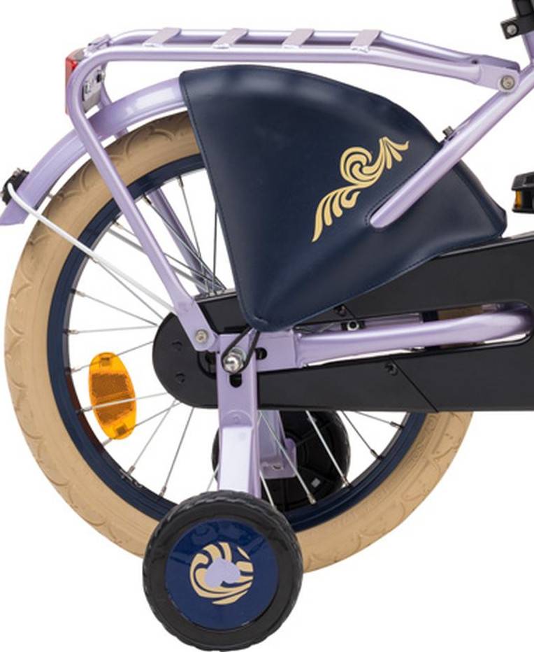 Showroom model - Loekie Country Tour 16" meisjesfiets Purple Matte 4+