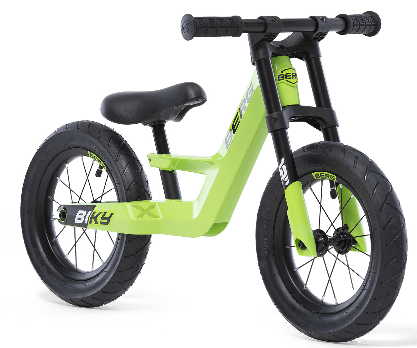Berg loopfiets Biky City Green 2,5+