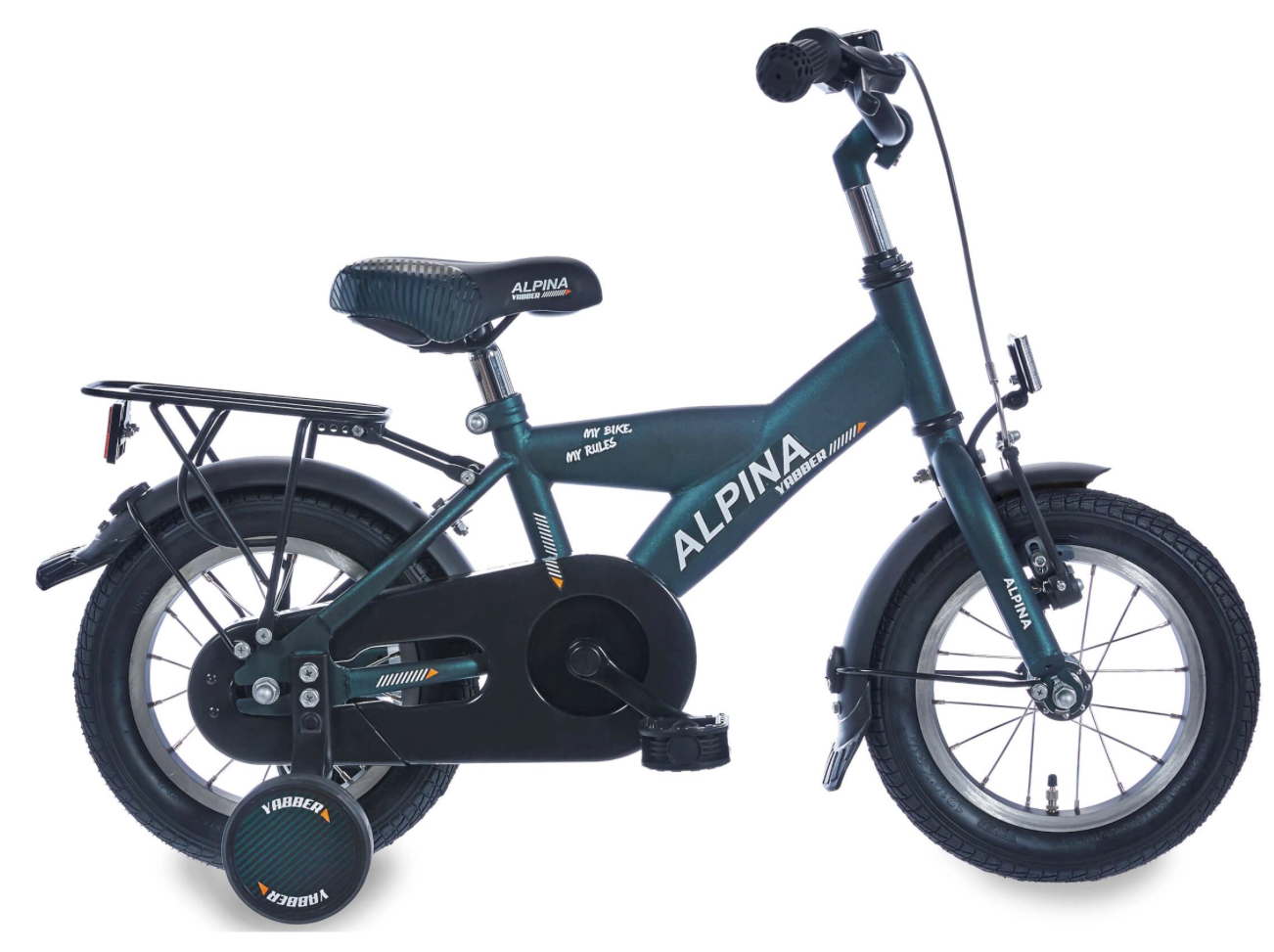 Alpina Yabber jongensfiets 12" Incredible Green Matt 3+