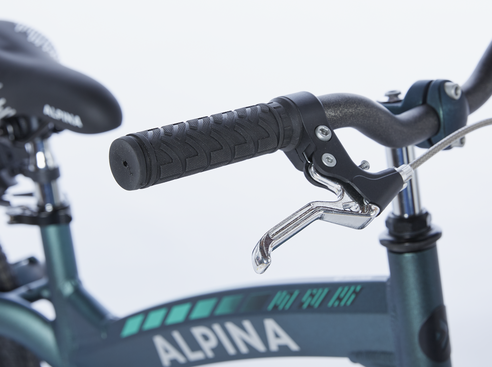 Alpina Brave kinderfiets 20" Crocodile Green Matt 6+